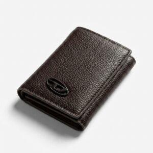 diesel men's dual wallet